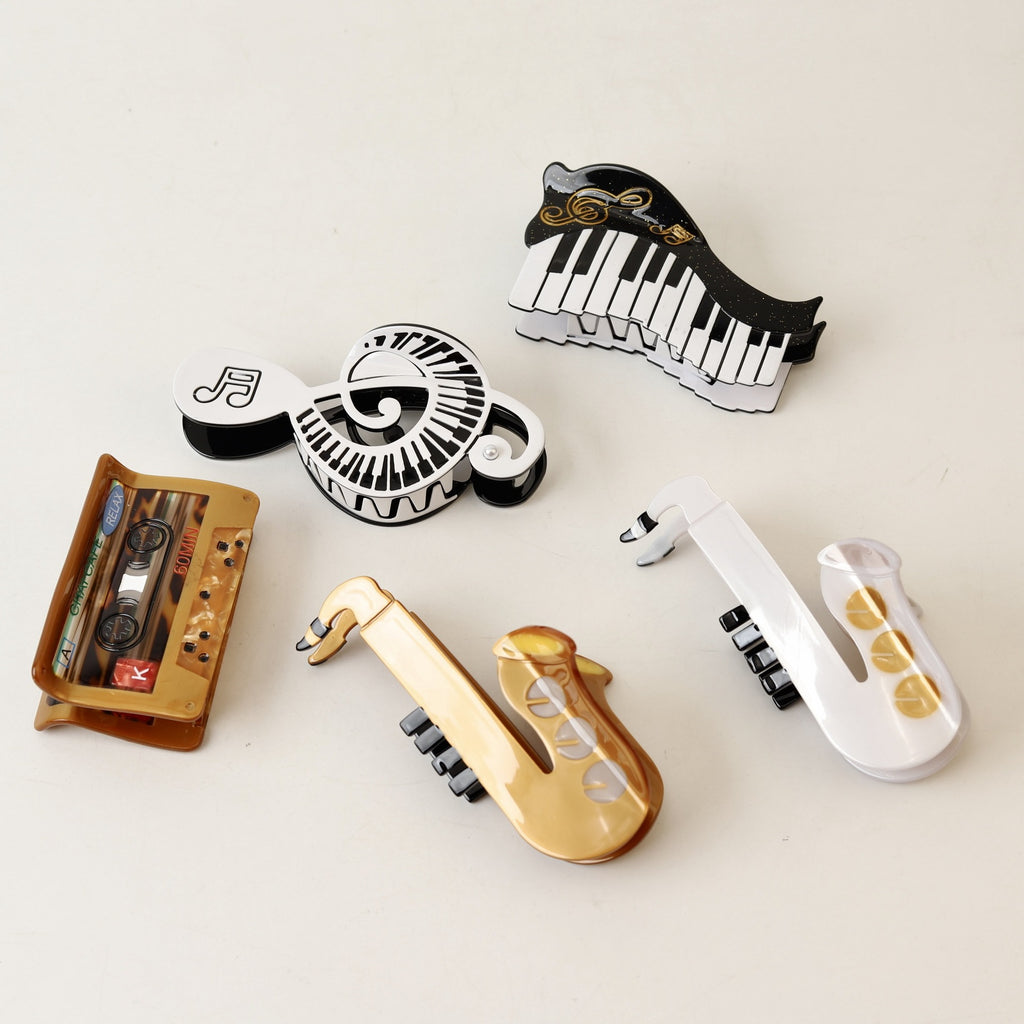 Violin Music Hair Claw