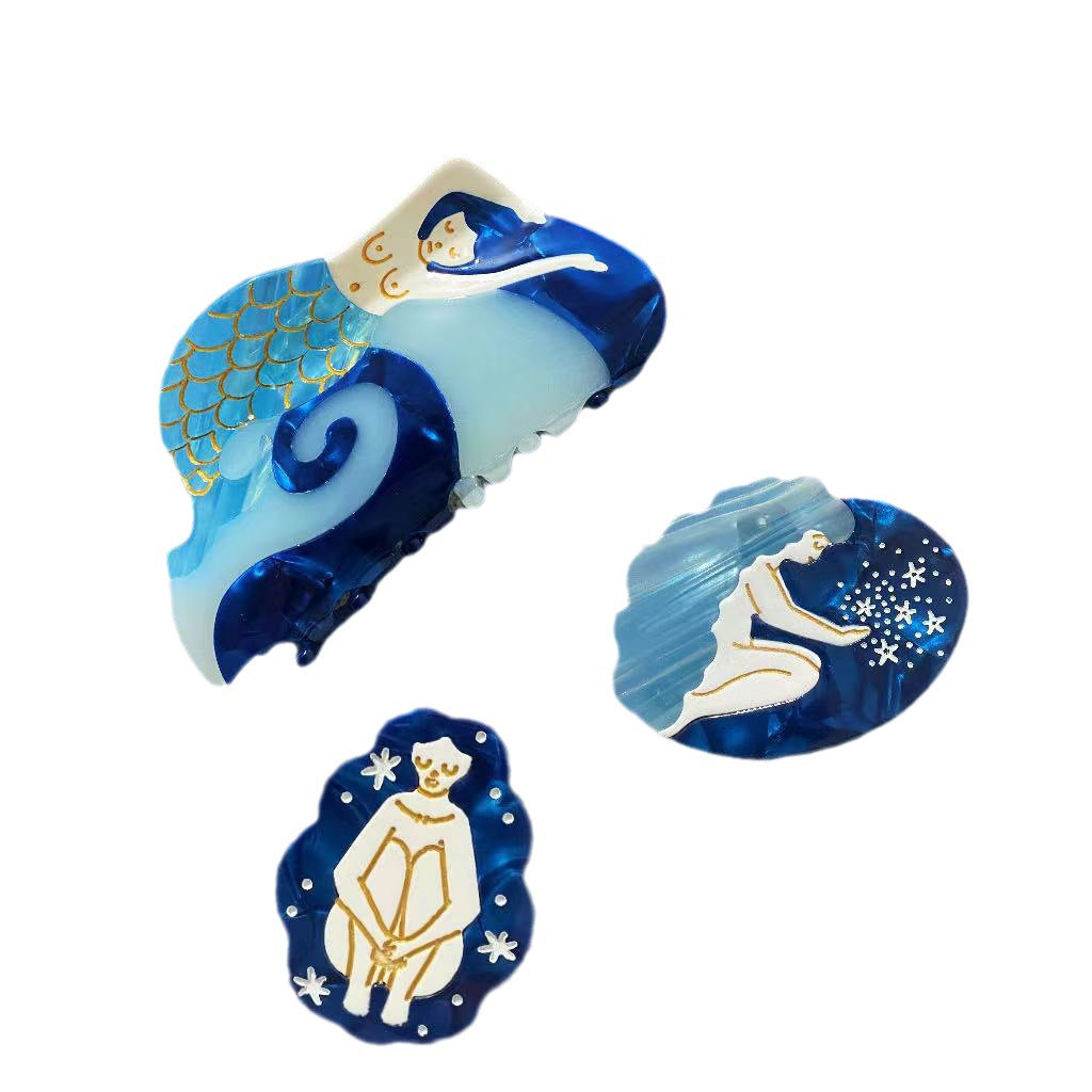 mermaid luxembourg dream planet hair claw