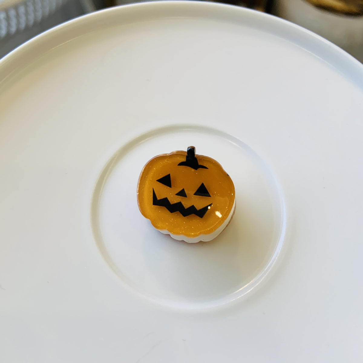halloween hair clip pumpkin ghost hairpin