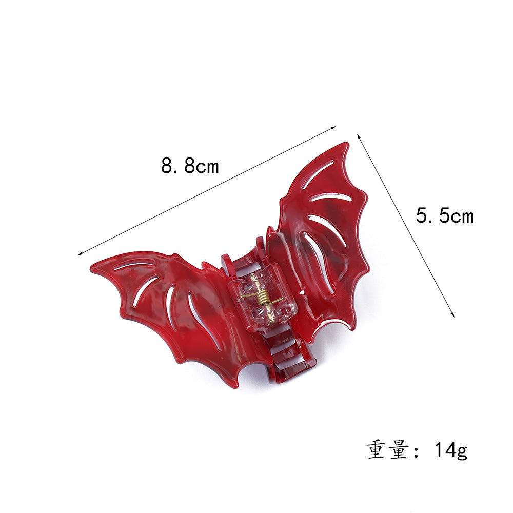 Bat hairpin Halloween funny hair clip