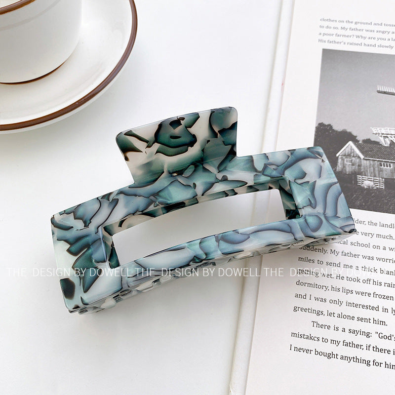 13cm oversized square hair claw