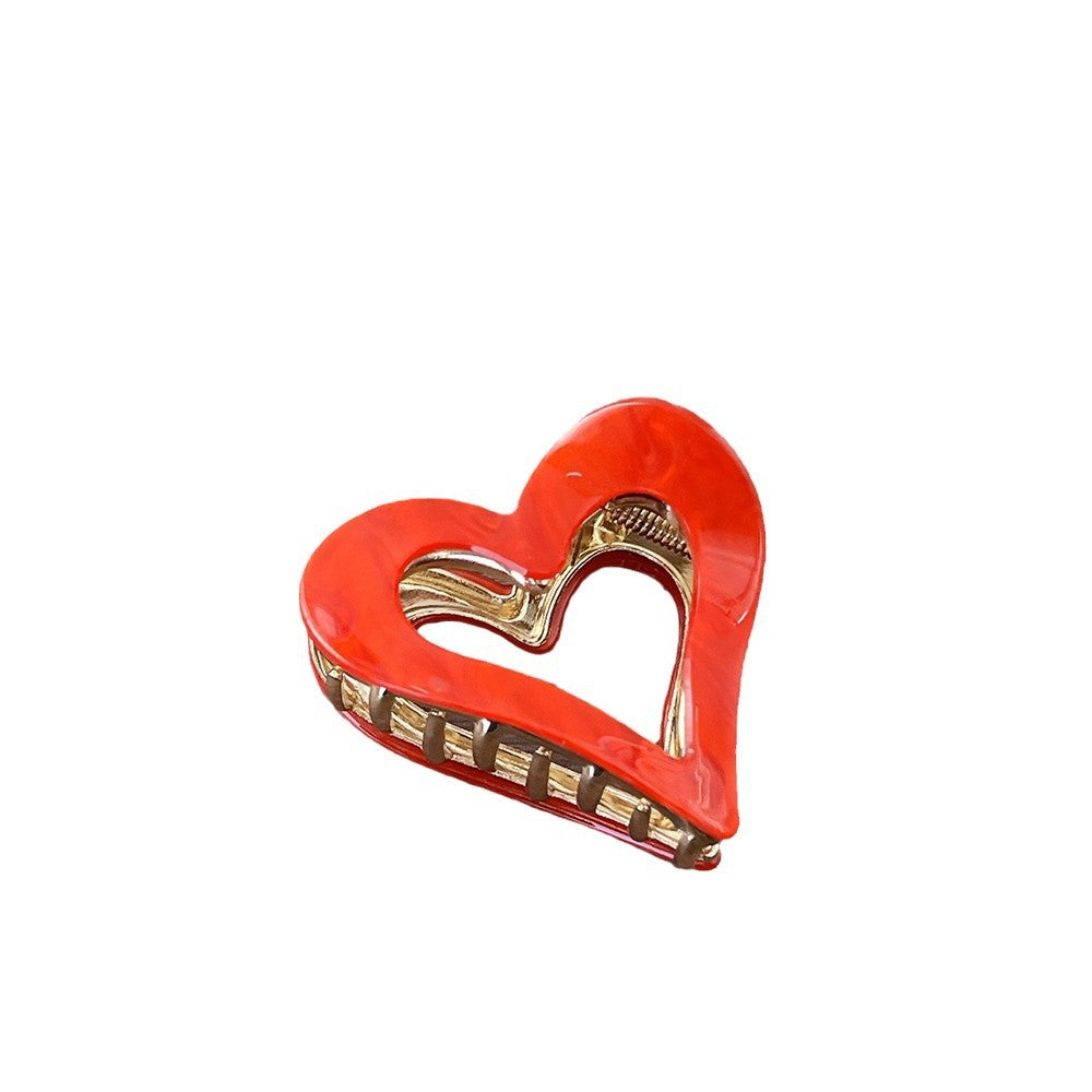 Valentine's Day love Heart Hair Claw