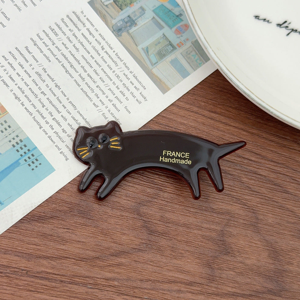 Jumping Cat Hair Clip