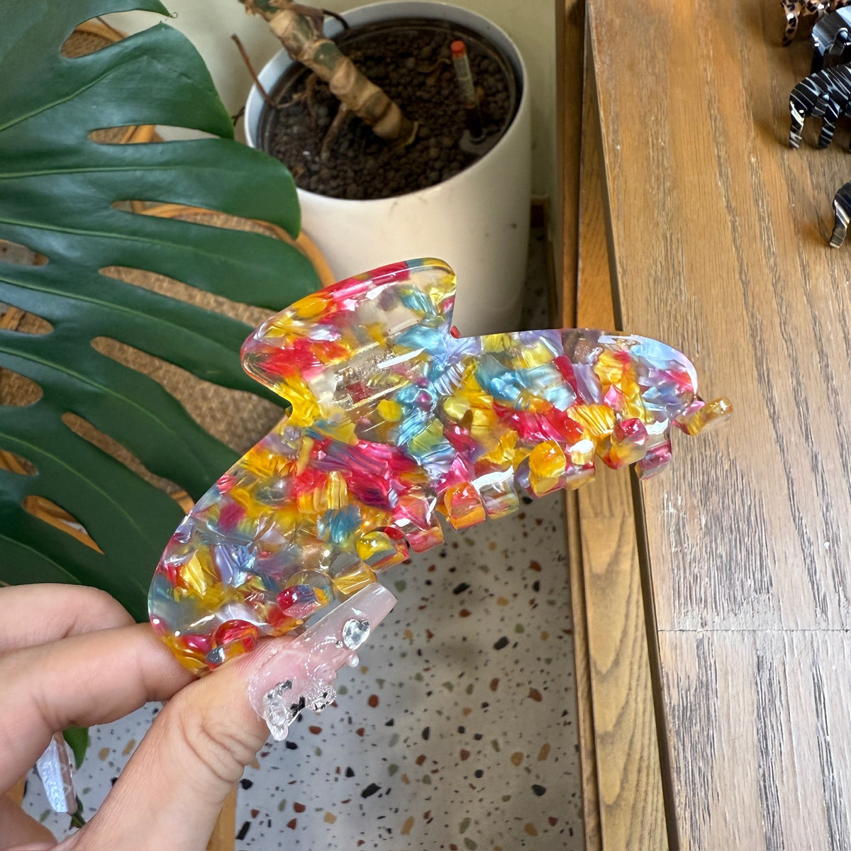 DIY Custom Big Hair Claw