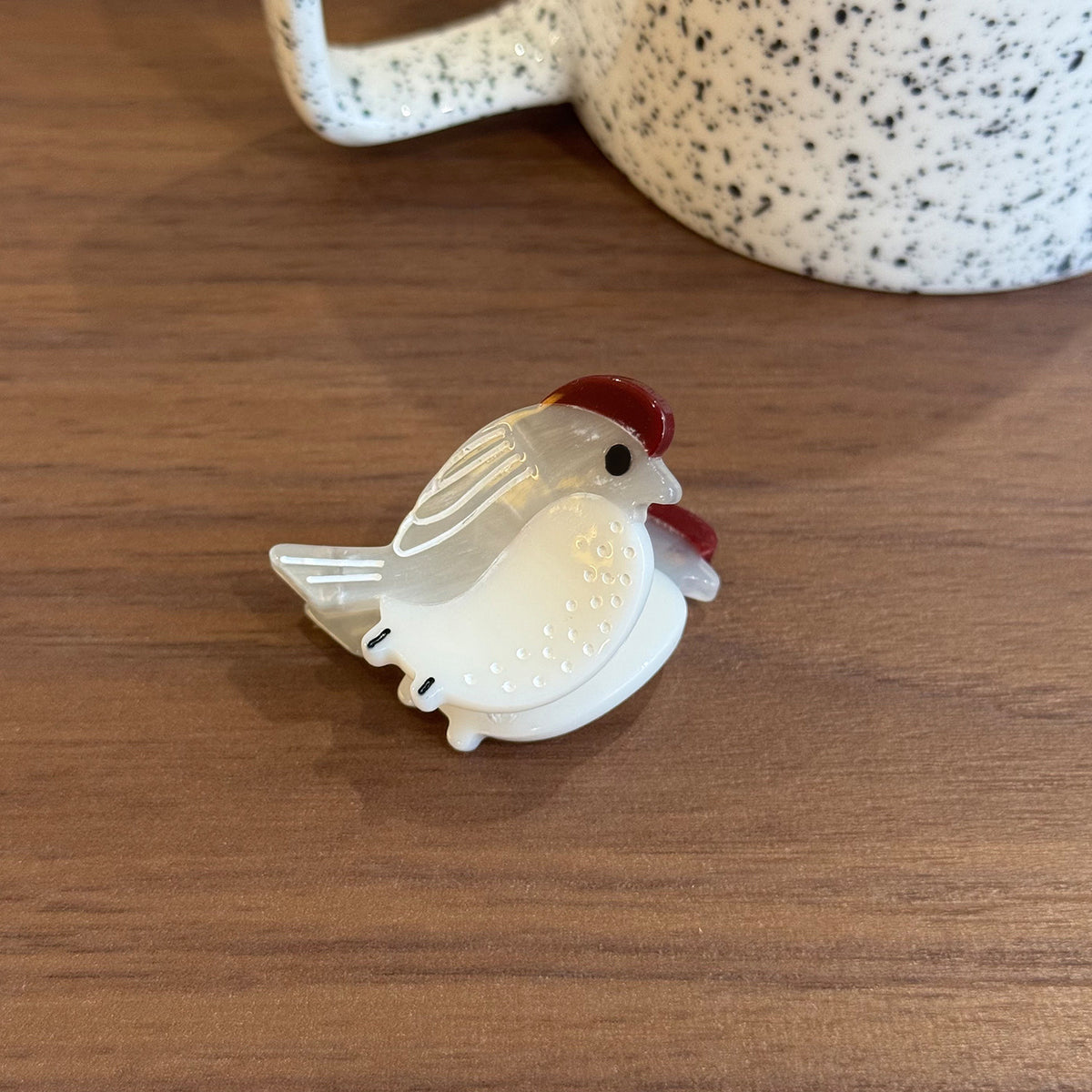 Mini bird hair claw