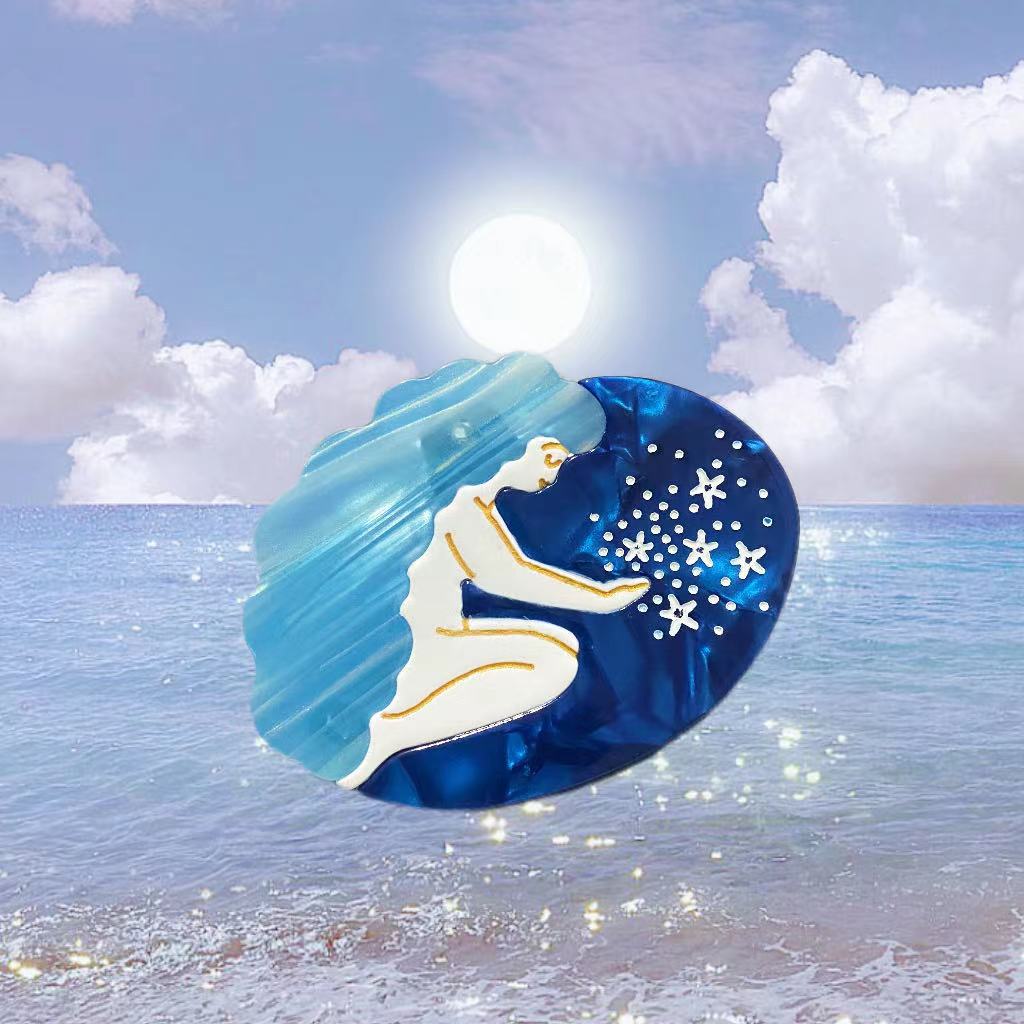 mermaid luxembourg dream planet hair claw