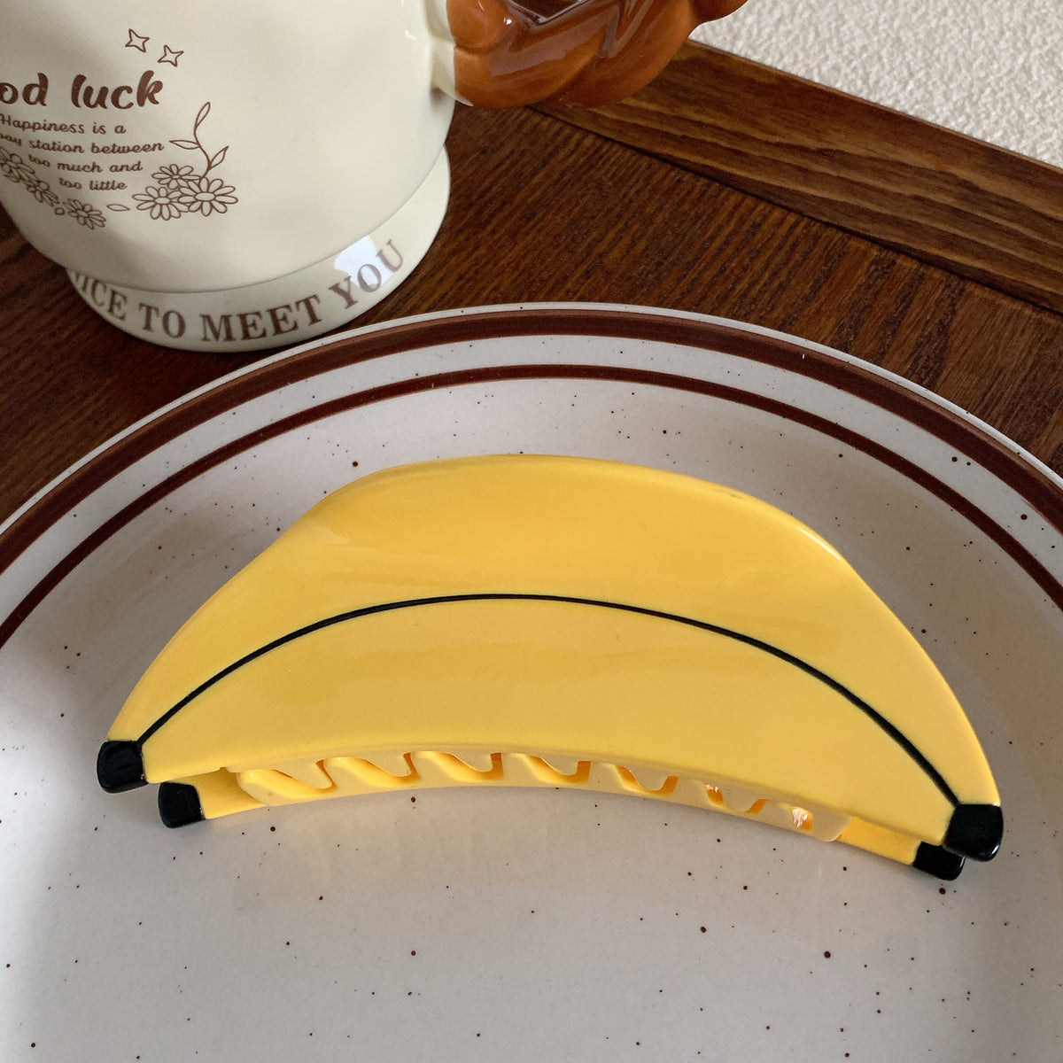 fruit Banana Hair Claw