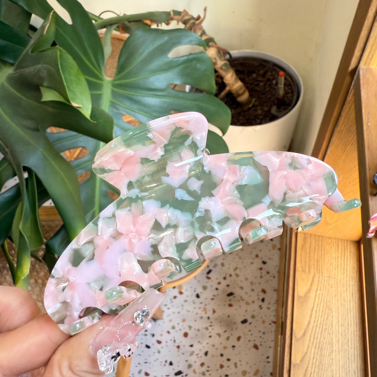 DIY Custom Big Hair Claw
