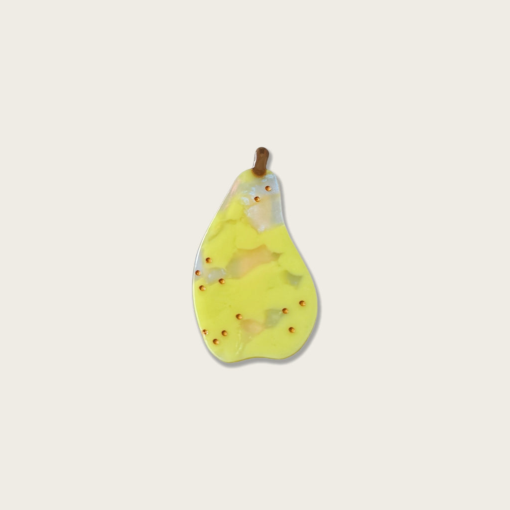 Pear Hair Clip
