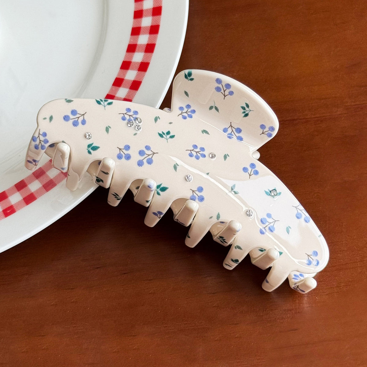 Spring Floral Prints Hair Claw