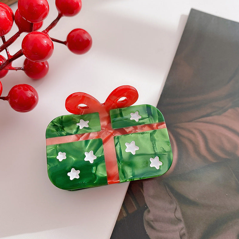 Christmas Series Medium Hair Claw