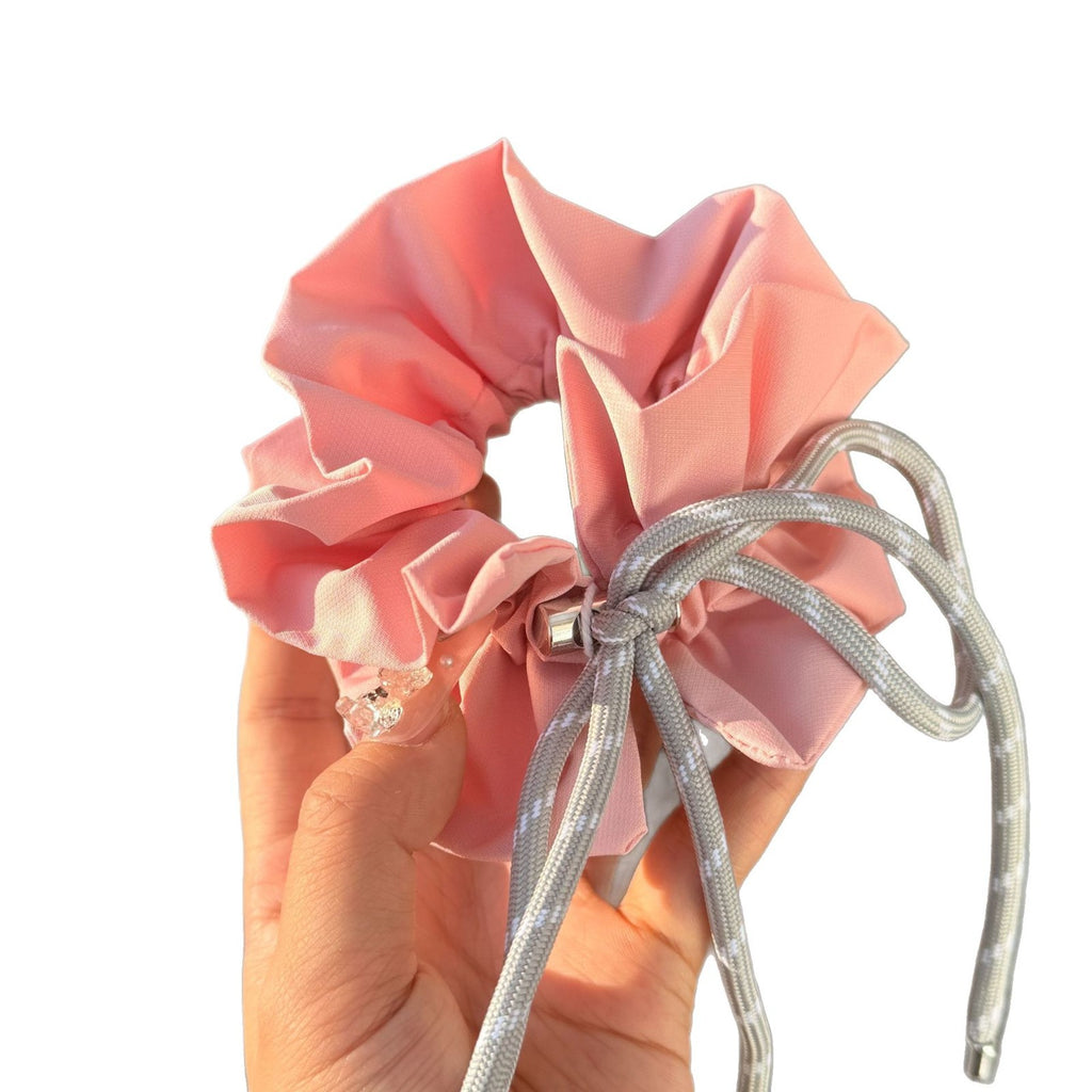 summer bows drawstring glasses hair Scrunchie