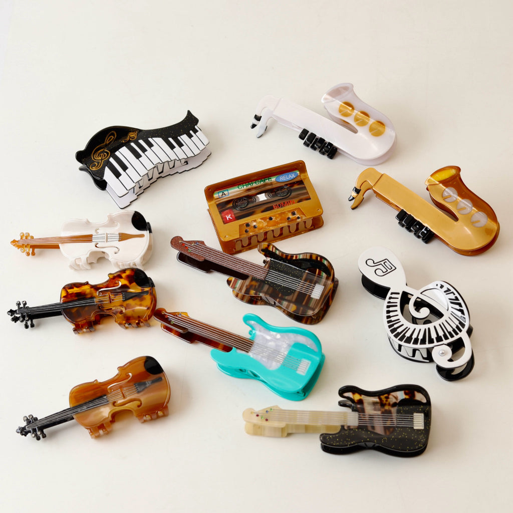 Violin Music Hair Claw