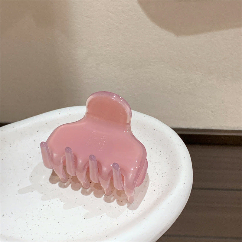Small Chocolate Hair Claw