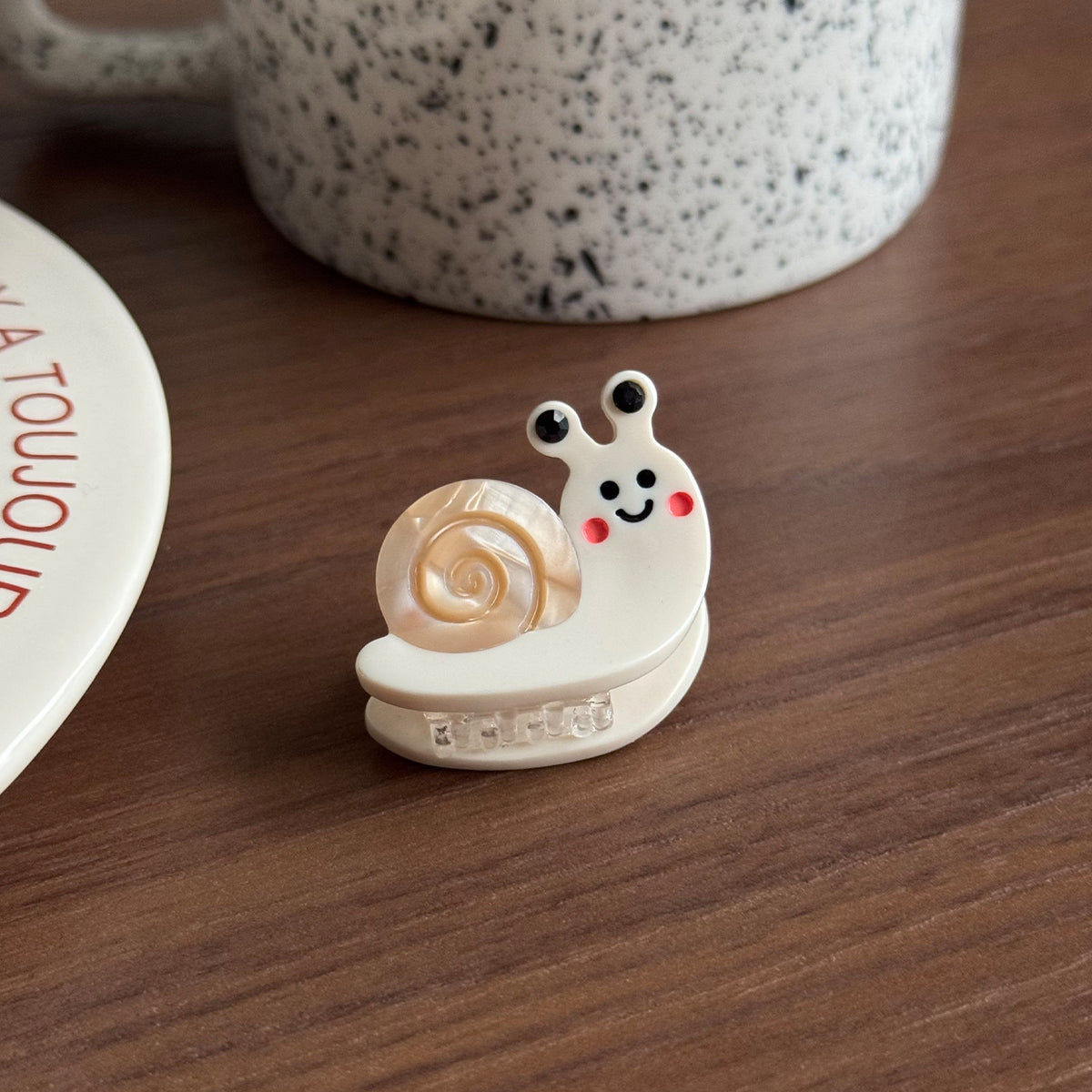 Mini Honeybee hedgehog ladybird hair claw