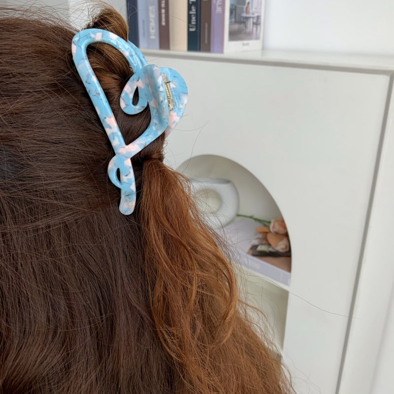 Heart Hair Claw