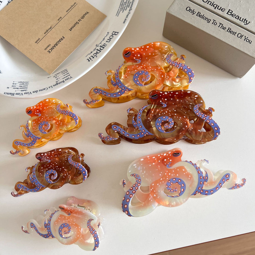 Ocean Octopus Hair C law