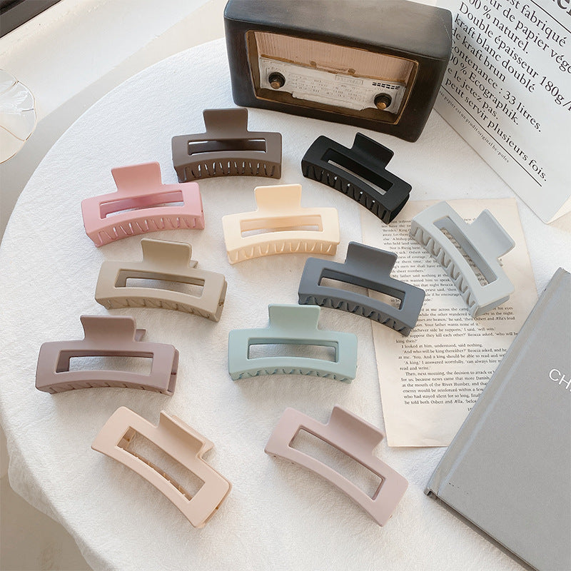 10.5Cm Korean version temperament matte large resin hair claw
