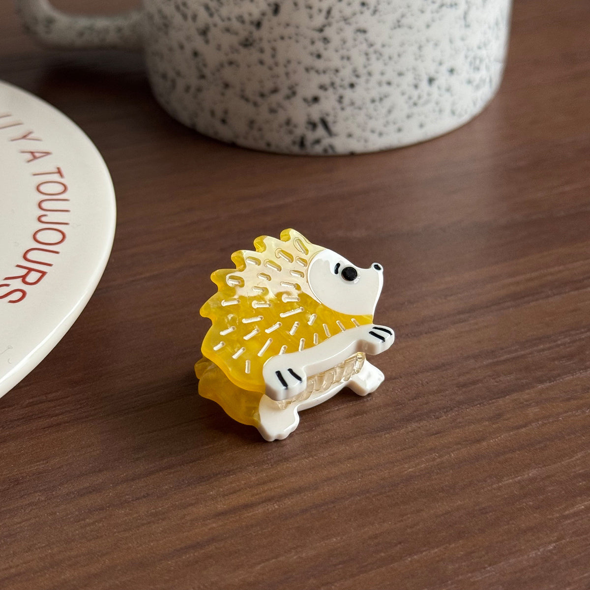 Mini Honeybee hedgehog ladybird hair claw