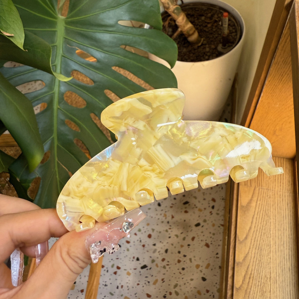 DIY Custom Big Hair Claw