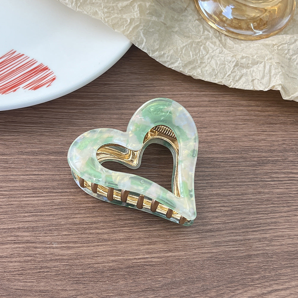 Valentine's Day love Heart Hair Claw