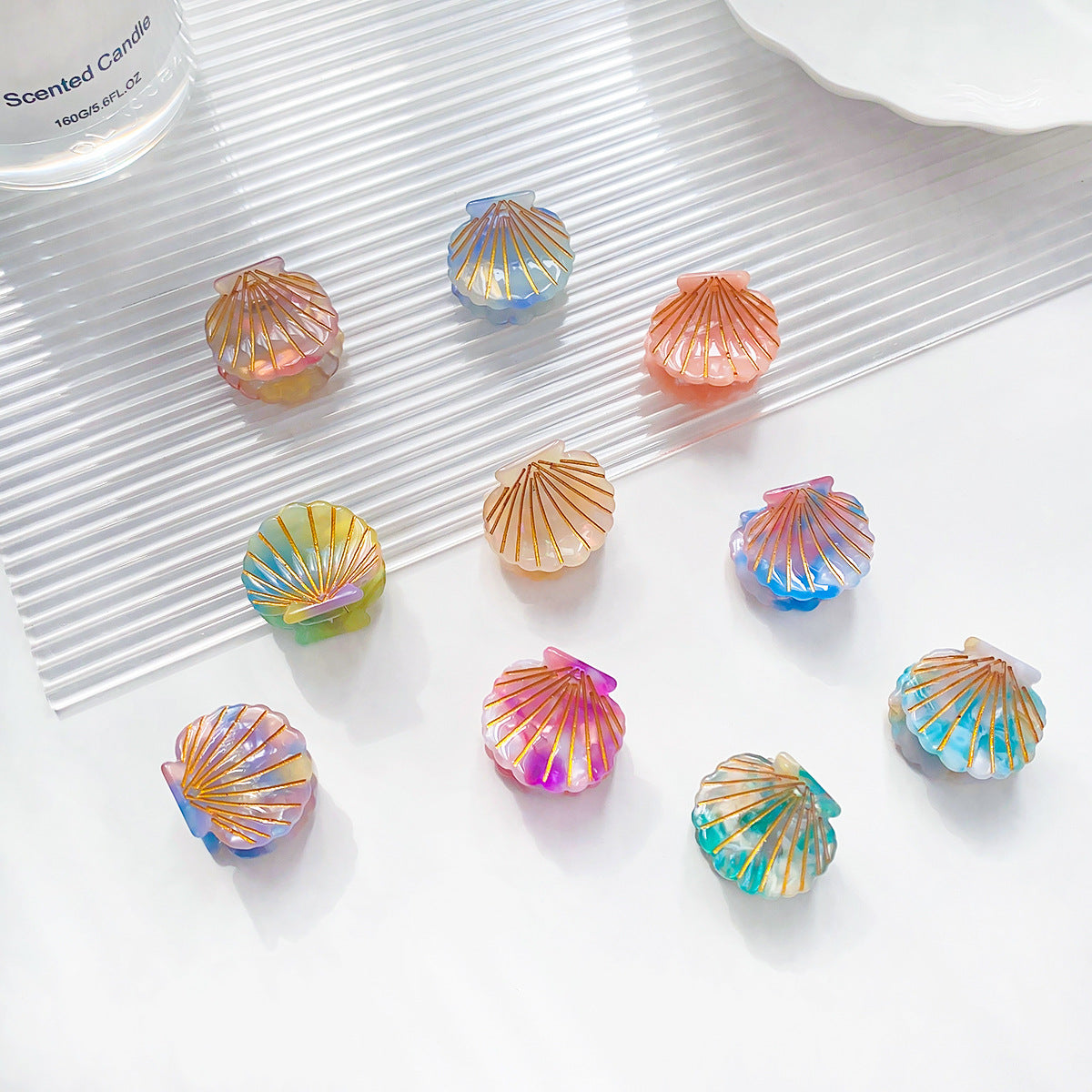 Mini Shell Hair Claw