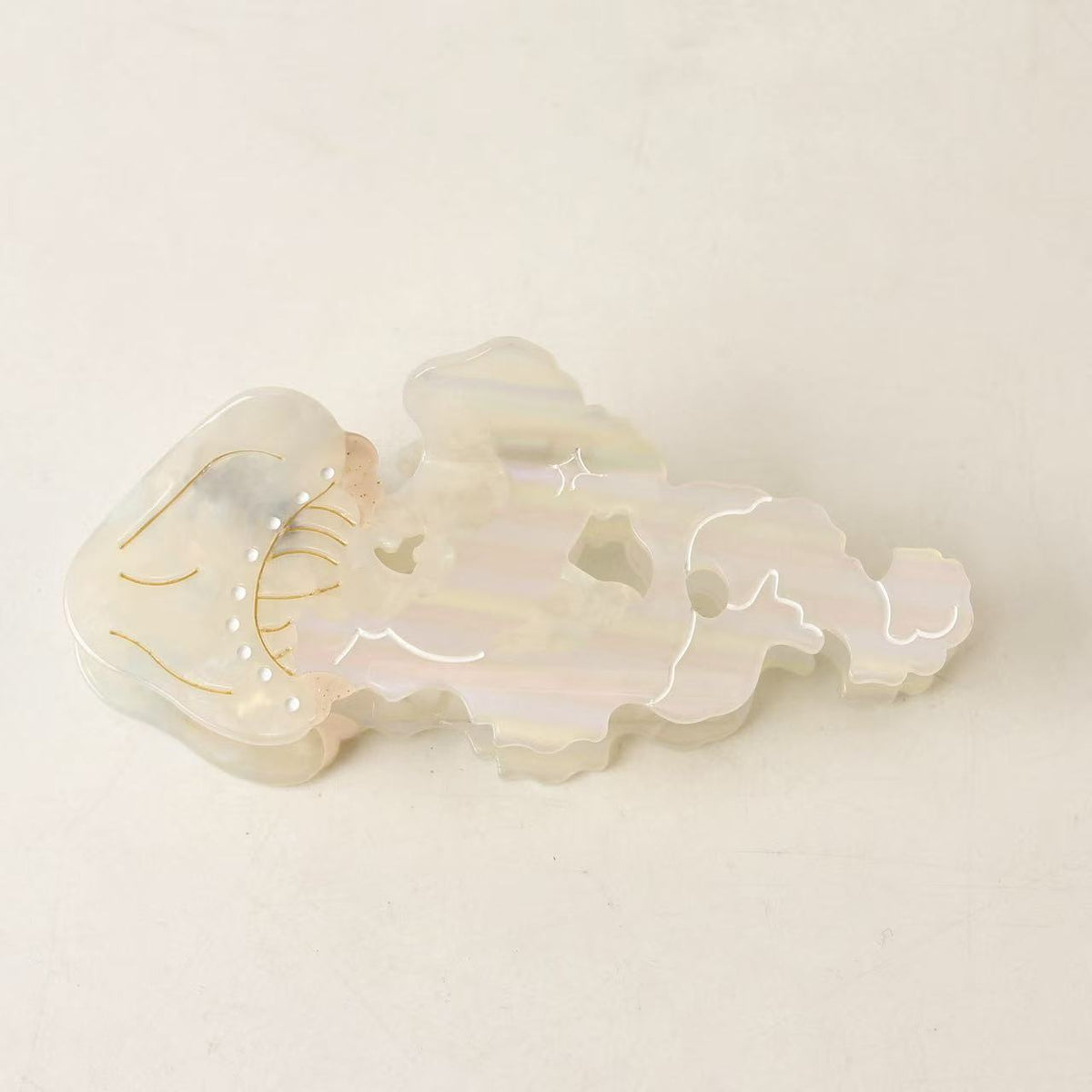 marine jellyfish hair claw