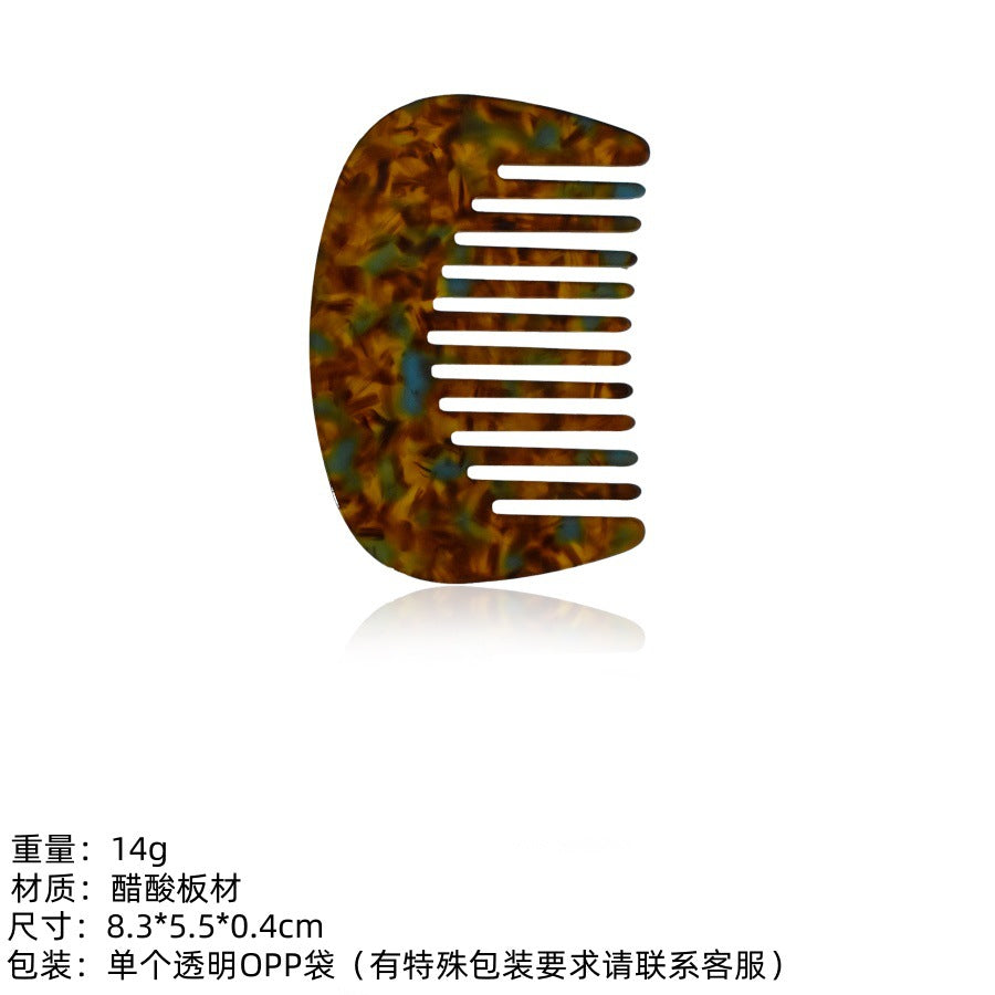 headgear Travel portable comb