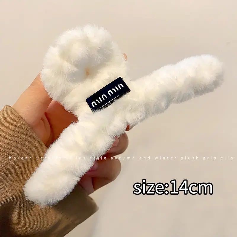 Autumn/Winter Plush Claw Clip