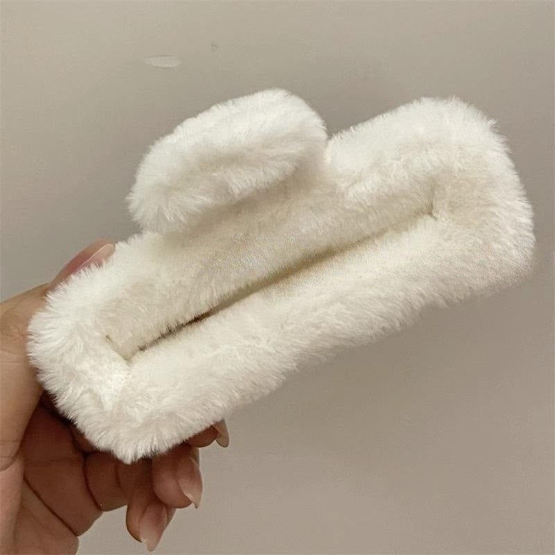 Autumn/Winter Plush Claw Clip