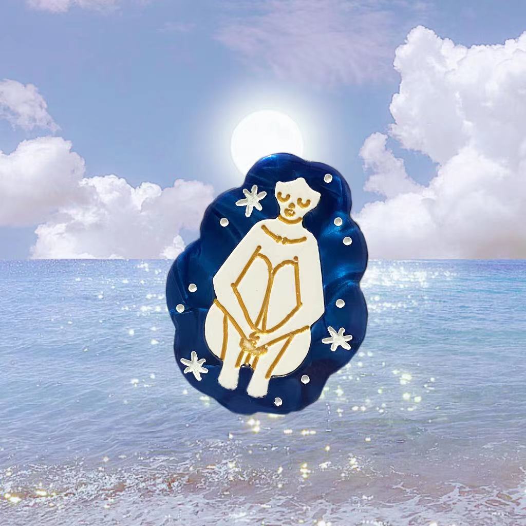 mermaid luxembourg dream planet hair claw