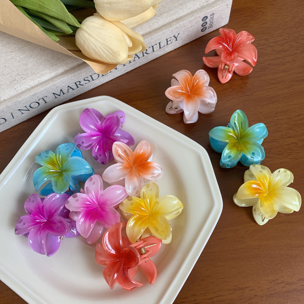 Egg Flower Hair Claw