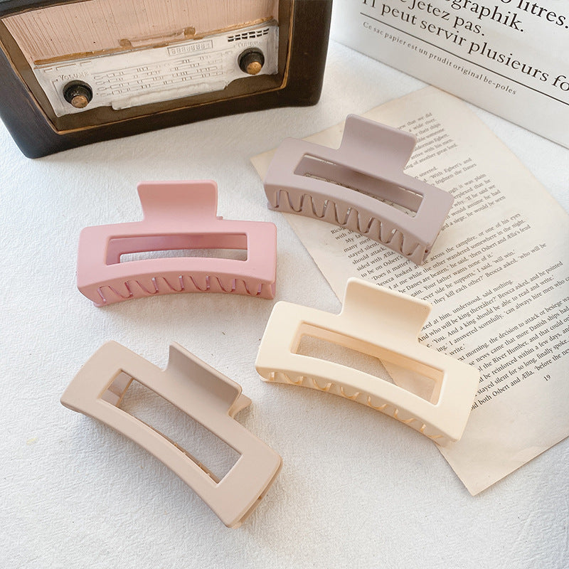 10.5Cm Korean version temperament matte large resin hair claw