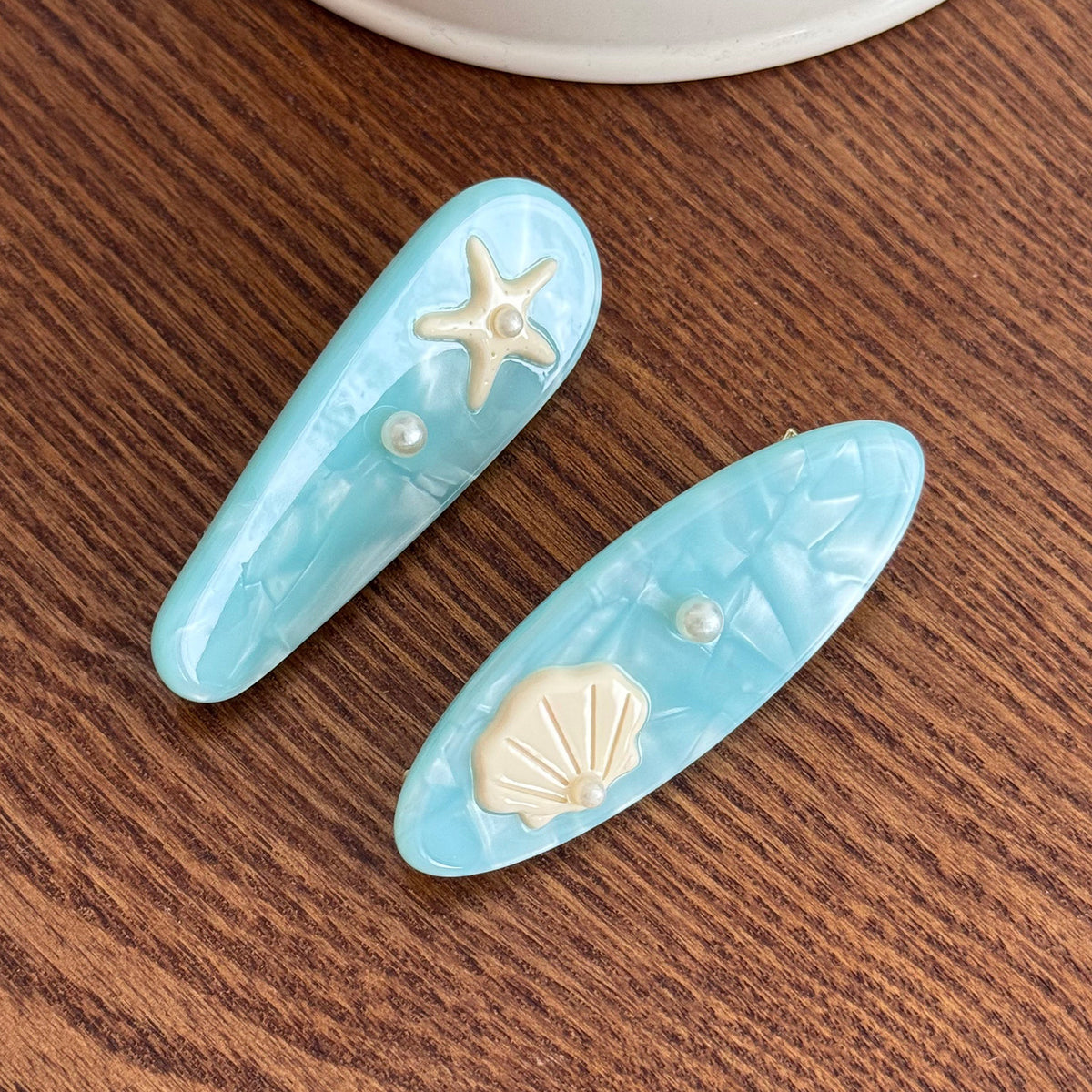 fairy ocean vacation hair clip