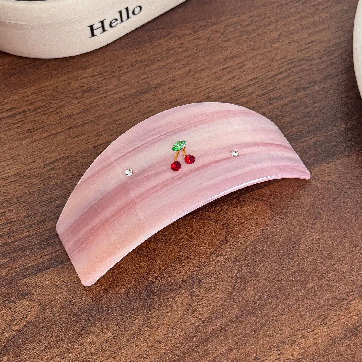 cherry premium feeling hair claw