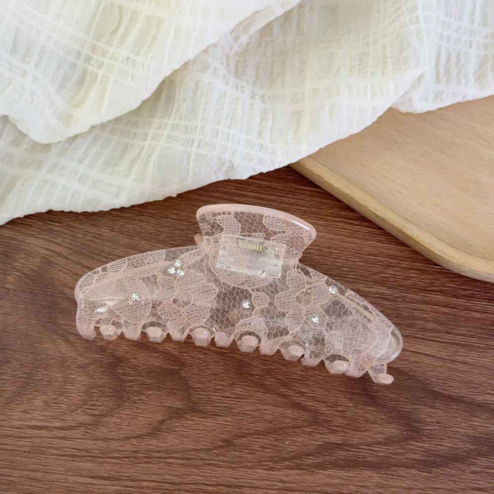 lace pattern hair clip