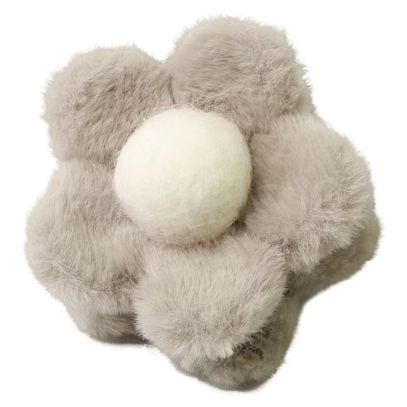 Autumn/Winter Plush Claw Clip