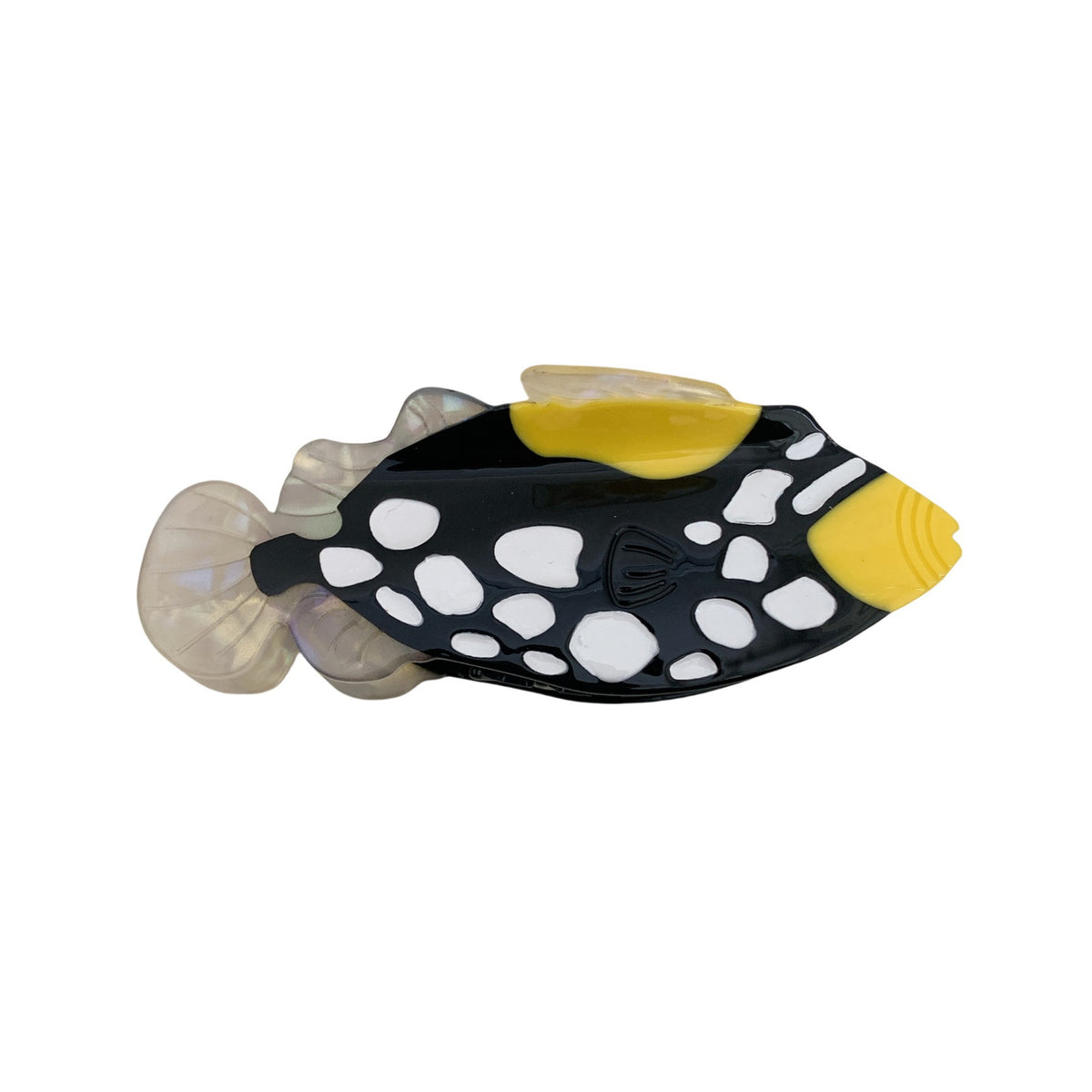 Ocean Dolly blue hanging fish Hair Claw