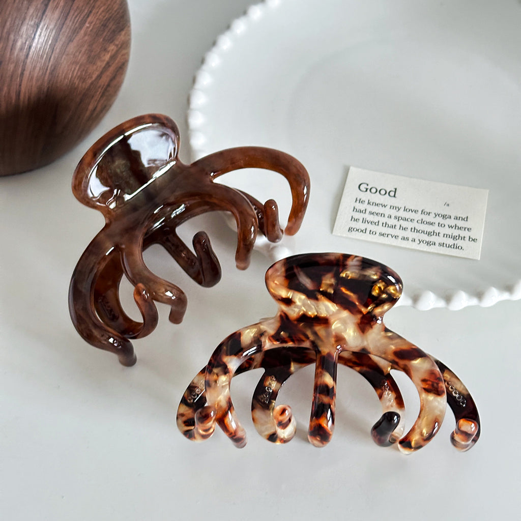 Thickened 4MM Octopus Hair Claw