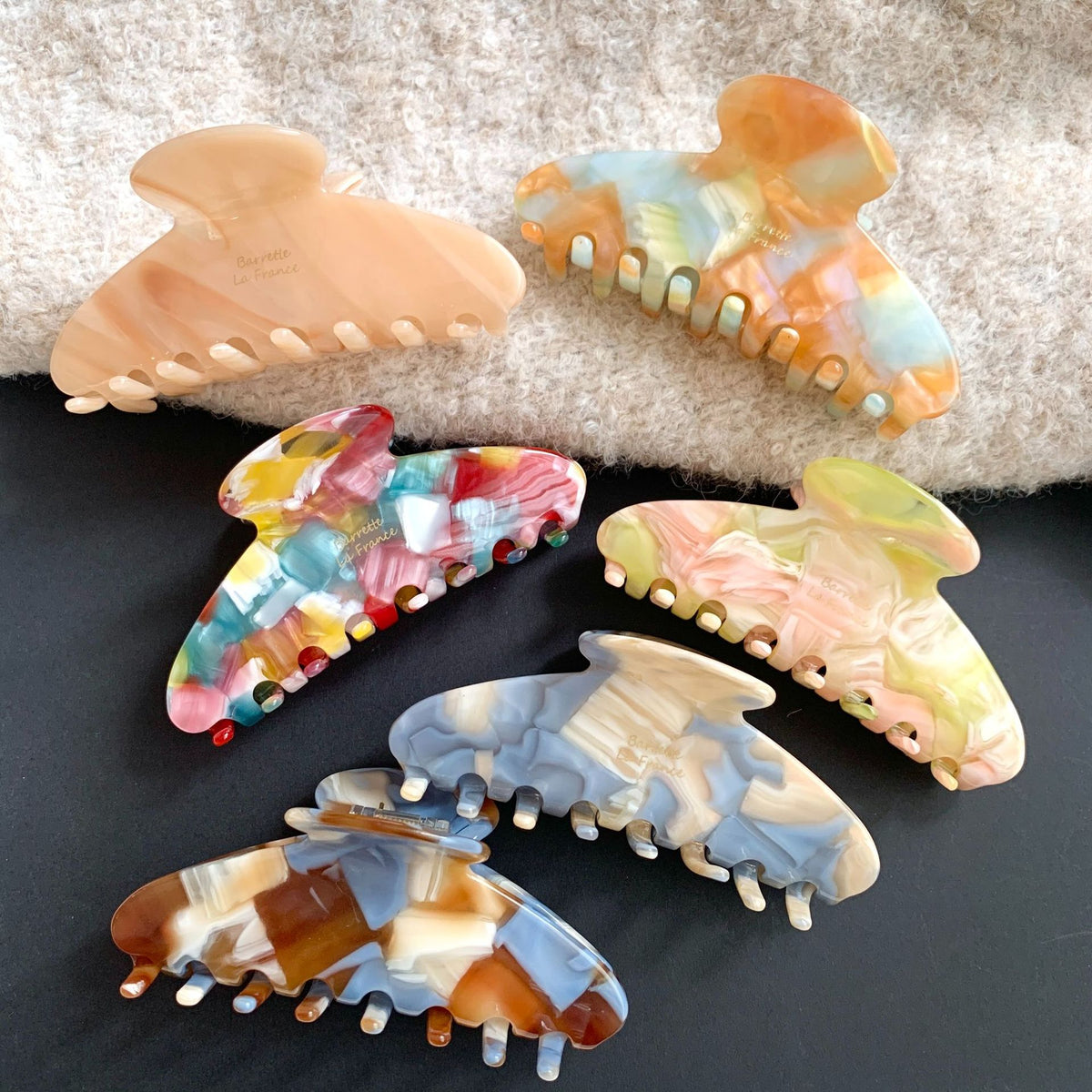 milk jelly classy eight-tooth hair claw