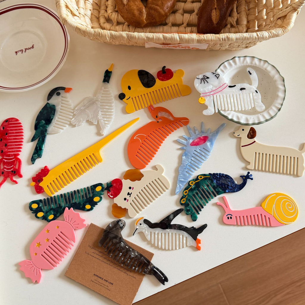 animal hair comb