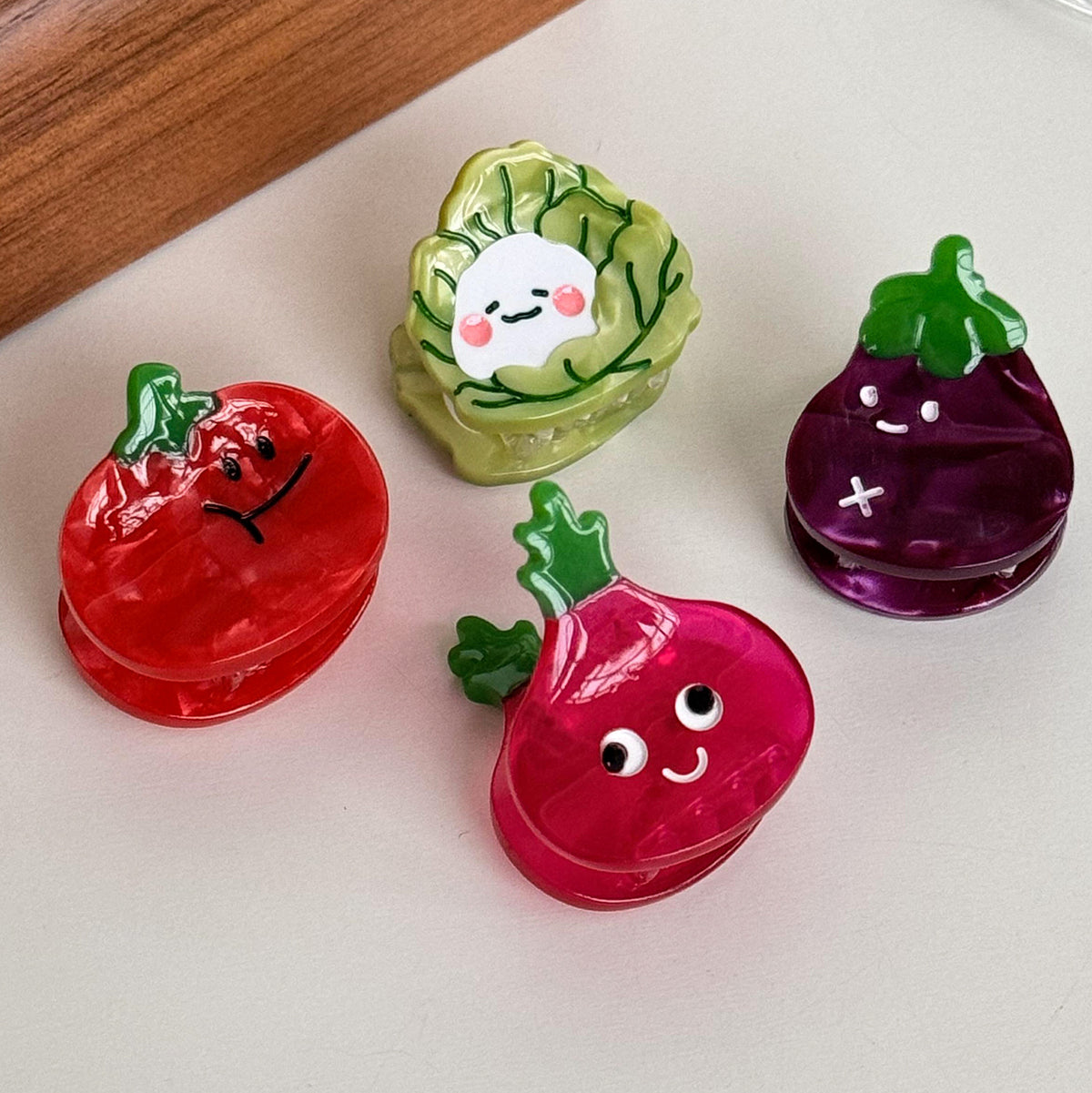Mini Vegetable Series Hair Claw