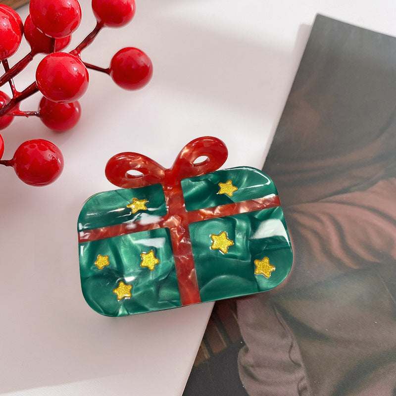 Christmas Series Medium Hair Claw