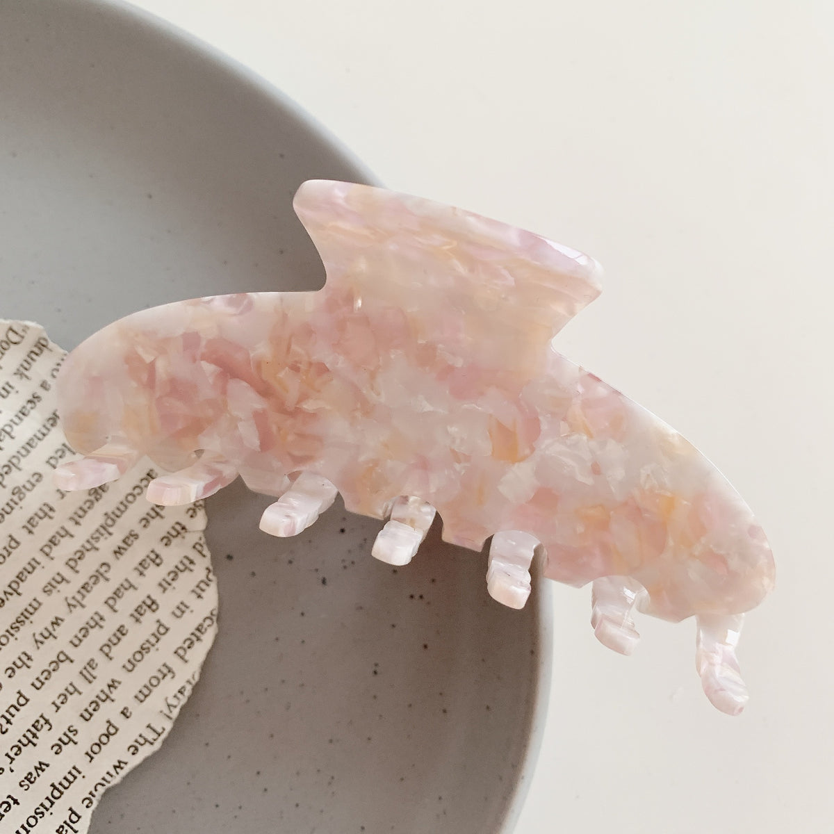 checkerboard acetic acid hairpin hair claw