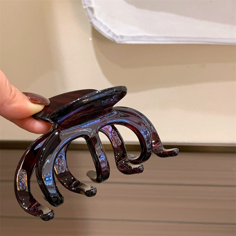 Thickened 4.0 Acetate Large Octopus Hair Claw