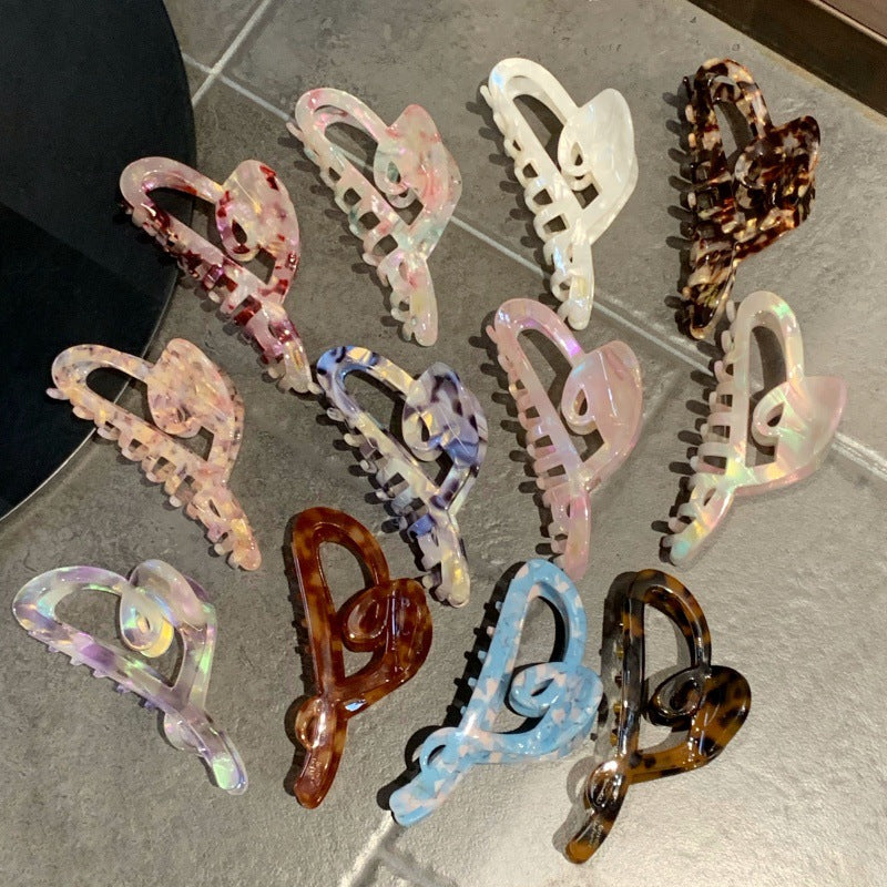 Heart Hair Claw