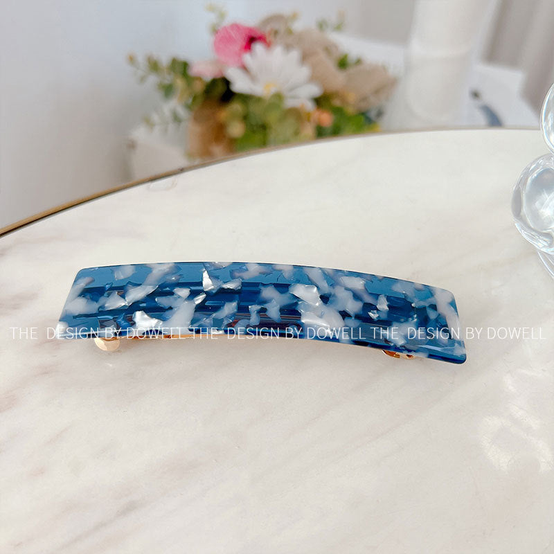 girl square spring hair clip