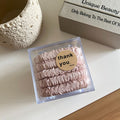 elasticity satin pleated small intestine ring rubber band ins high value ponytail hair band hair tie