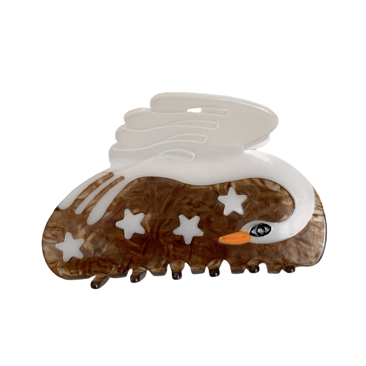 swan star goldfish hair claw