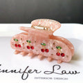 Diamond Cherry Hair Claw